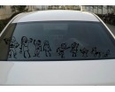 Lovely Figures Wall Decal Car Sticker Modern Vinyl Wall Decals